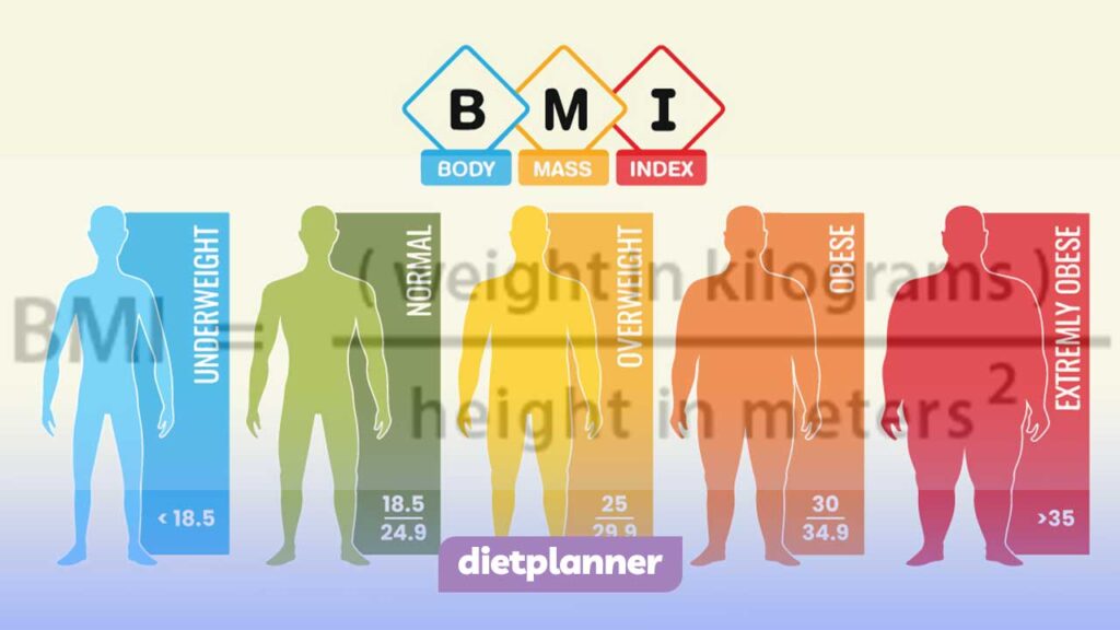 محاسبه bmi یا شاخص توده بدنی برای میزان چاقی یا لاغری